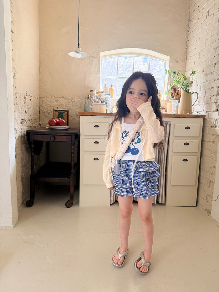 正韓夏CCOMMA 兩色櫻桃背心