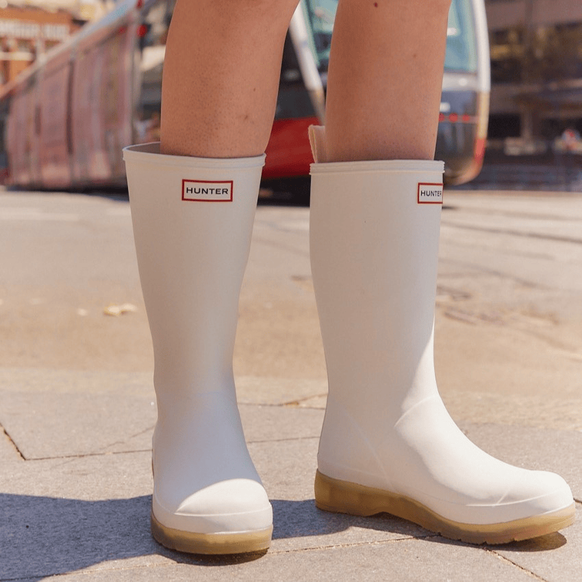 \7折限定連線價+入code再-$50~!!!/ Hunter｜[WOMEN] Play Translucent Tall Rain Boots HCWK001FTA [3 colors] 關鍵字：H80