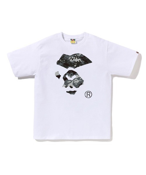 （預購）A BATHING APE MULTI PIXEL CAMO MAD APE FACE TEE
