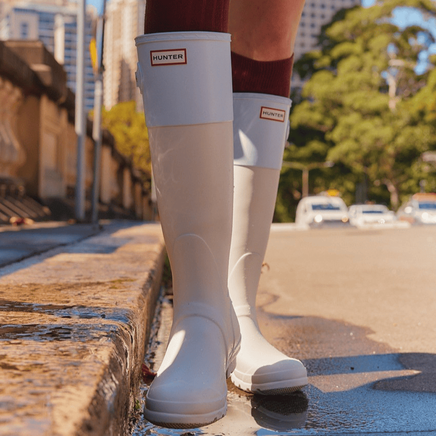 \7折限定連線價+入code再-$50~!!!/ Hunter｜[WOMEN] Original Color Block Tolaine Boots HCW2272FTA [4 colors] 關鍵字：H92