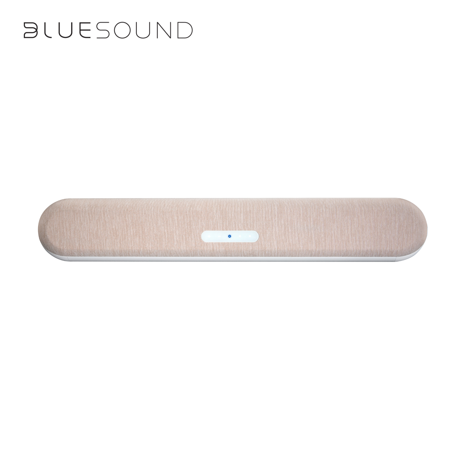 Bluesound PULSE CINEMA MINI Soundbar Tan LED panel with light