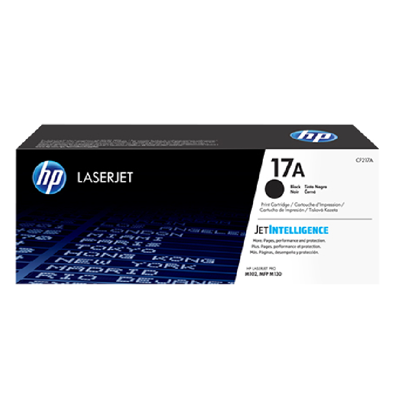 HP 惠普 17A 黑色 LaserJet 碳粉匣 (CF217A) M102a/M102w/M130a/M130fn