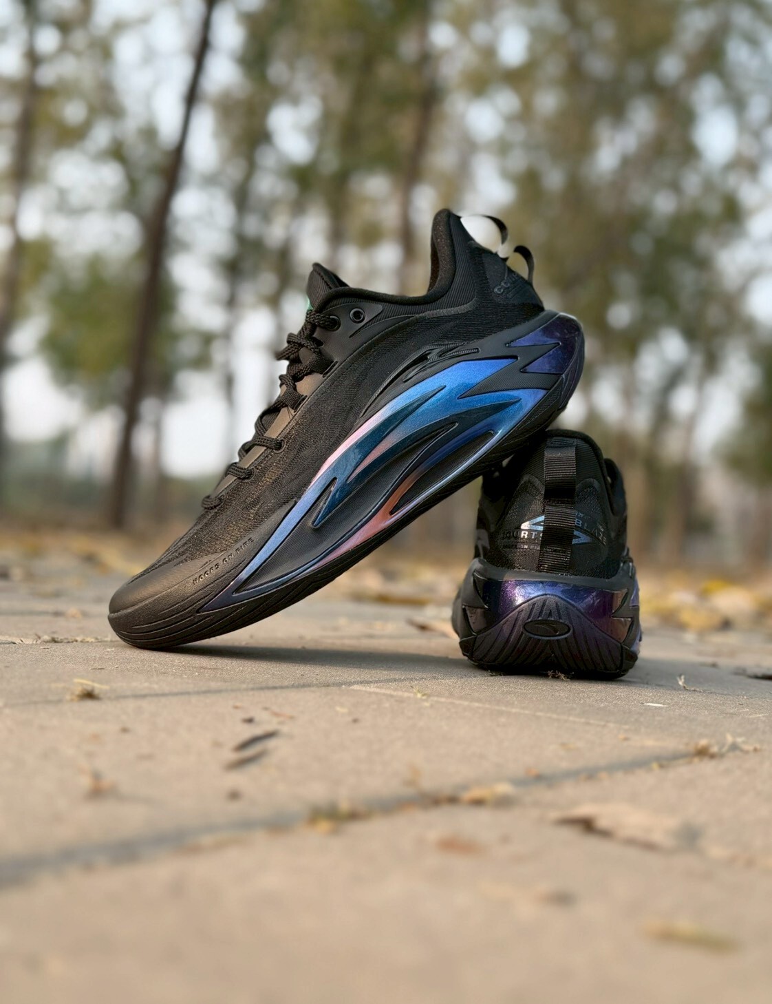 （連線代購商品）ANTA A-Shock 7 PRO Dark Matter 暗物質 緩震回彈 耐磨 實戰 籃球鞋【112541126R-3】