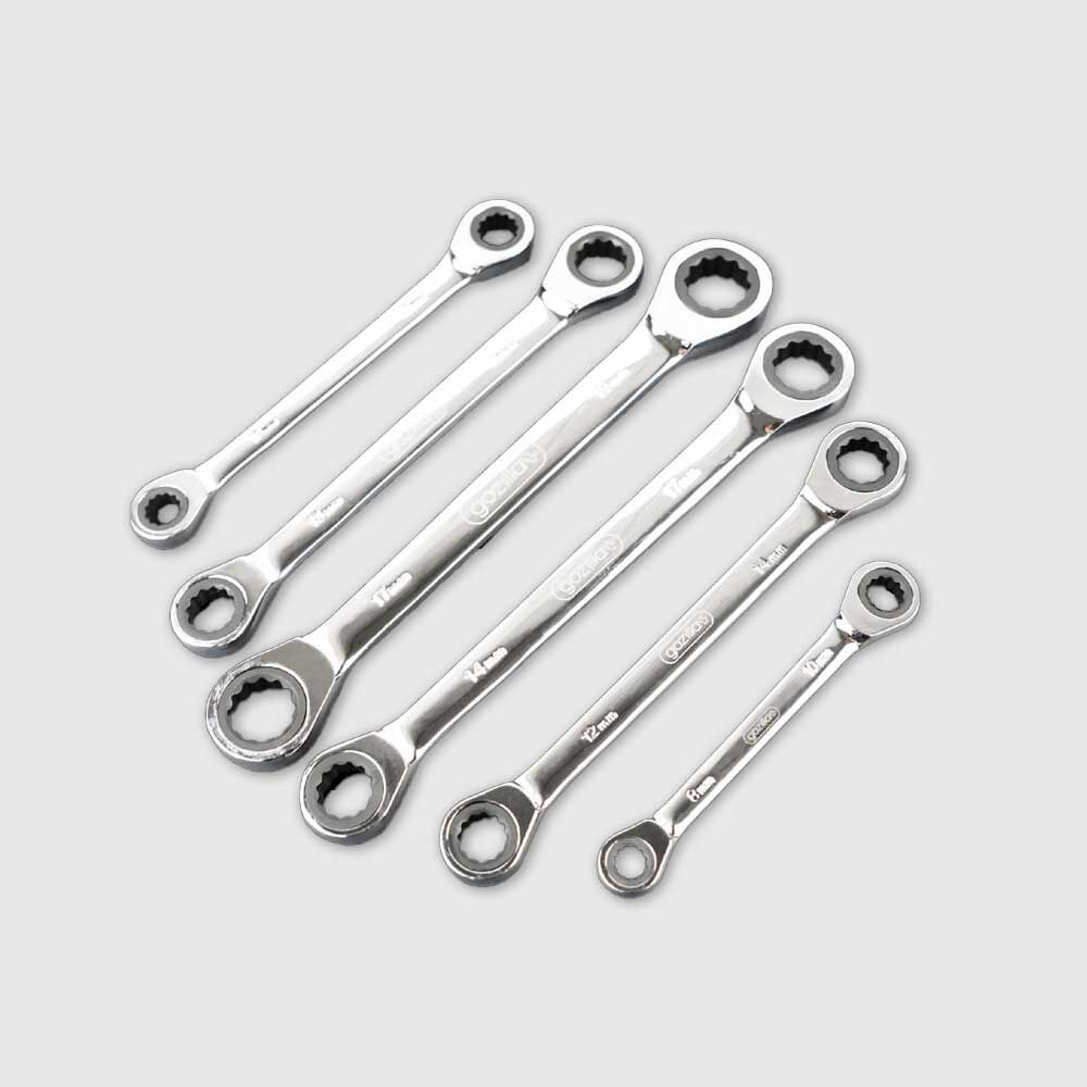 工具系列｜雙頭單向齒輪扳手