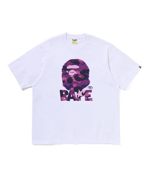 （預購）A BATHING APE COLOR CAMO APE HEAD RELAXED FIT TEE