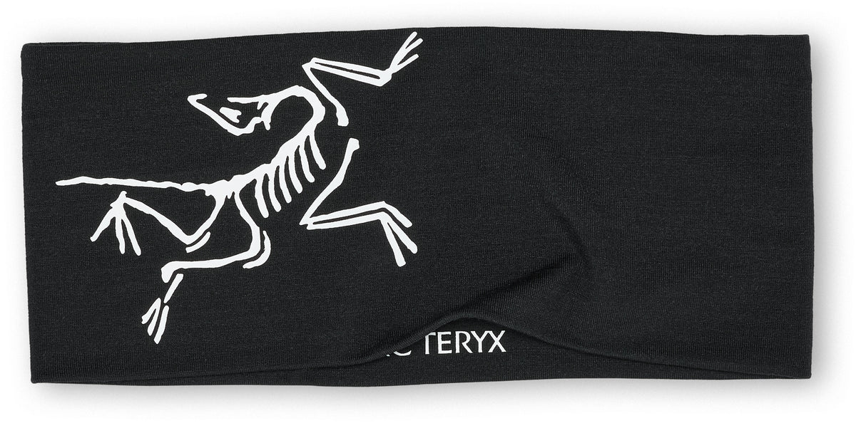 Arc'teryx Satoro Merino Headband 黑色/極地白 髮帶 26ss
