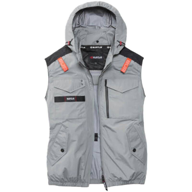 BURTLE 空調服AC1154 | 無袖背心款| 日本原裝最新頂級30V 業界最長18月