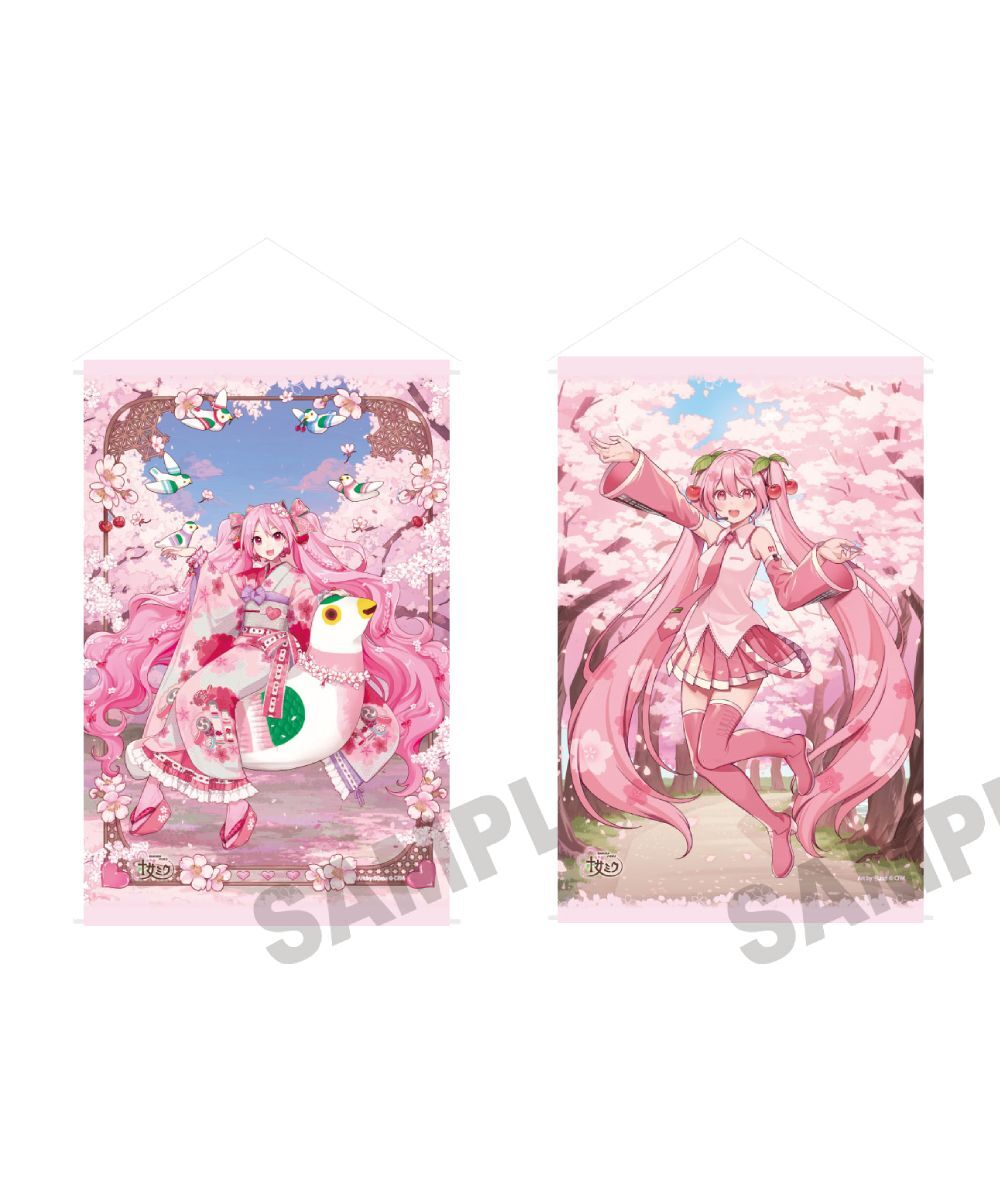 預購-櫻未來×弘前櫻花祭2026 掛軸 系列【日本進口精品】