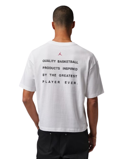 【官網限定】Jordan Flight 男款字母 T 恤 黑 IF3014-010 白 IF3014-100 V