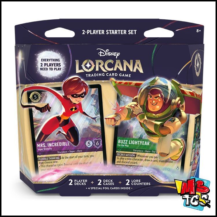 Disney Lorcana - Set 12 - Wilds Unknown - 2-PLAYER STARTER SET