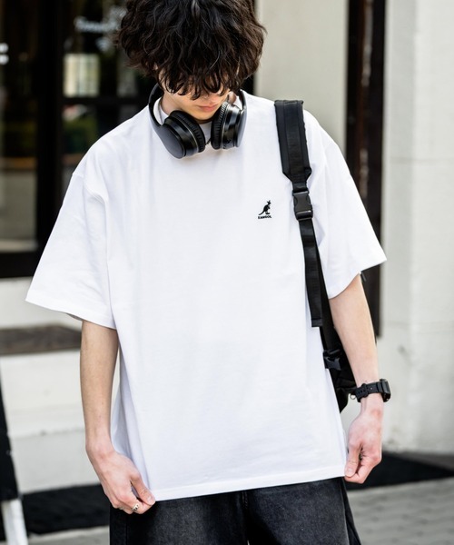 日本 KANGOL x Rocky Monroe 接触冷感 Logo T-Shirt [106290070]