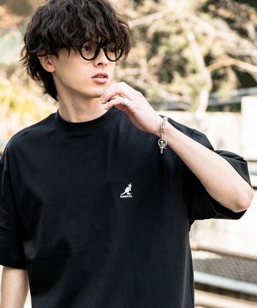 日本 KANGOL x Rocky Monroe 接触冷感 Logo T-Shirt [106290070]