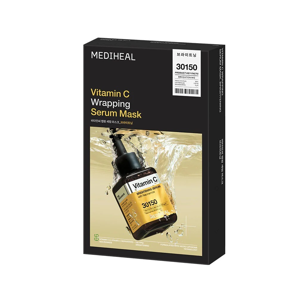 Mediheal  維他命C+B3提亮精華導入面膜 10片