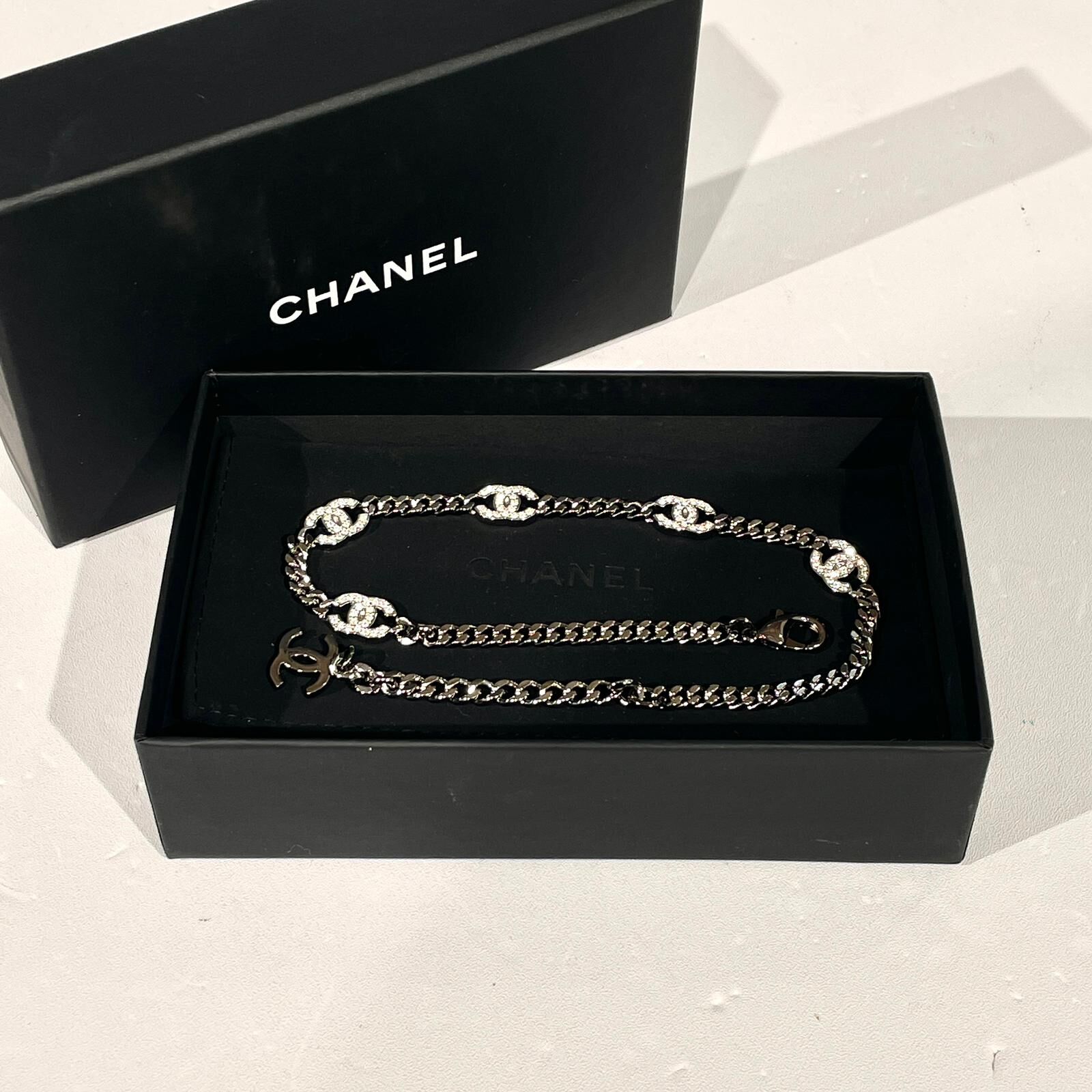 全新Chanel Necklace Choker五花雙C項鍊 #BRAND NEW #香榭站正品