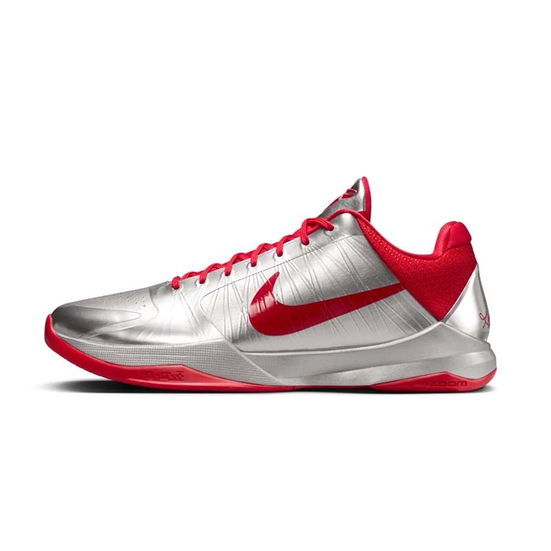 Caitlin Clark x Nike Kobe 5 Protro "Rookie of The Year" 新秀 銀色紅色 籃球鞋 男款 IV2712-001 [預購商品]