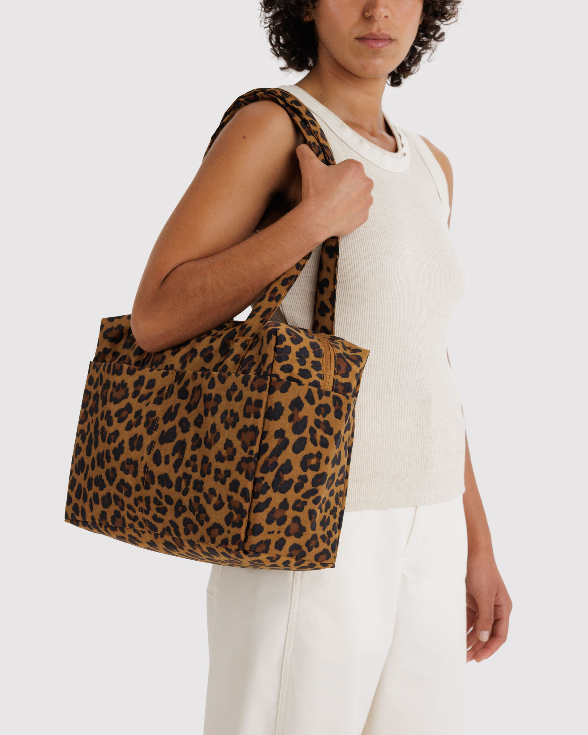 Everyday Cloud Bag - Leopard｜BAGGU