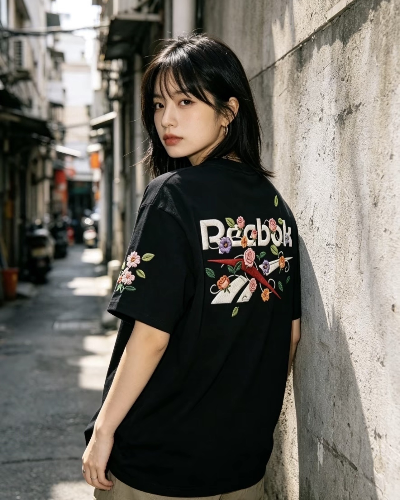 #預購 Reebok 美式復古 植物花卉LOGO 透氣休閒 百搭寬鬆 圓領短踢 四色 25SRMEQ8U