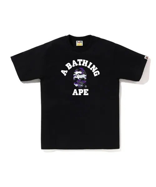 （預購）A BATHING APE GLITCH WOODLAND CAMO COLLEGE TEE