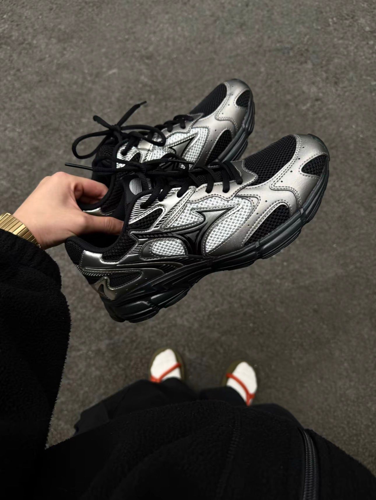 預訂|Mizuno Speed 2K Black/Silver/Grey D1GH252908