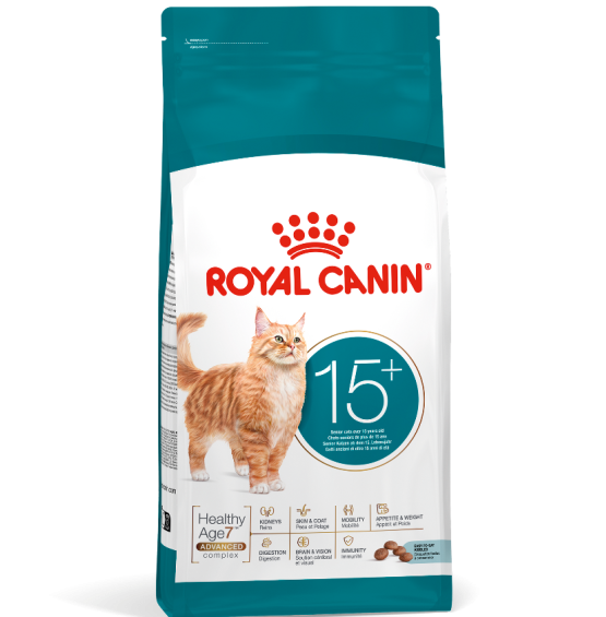 Royal Canin 法國皇家 貓糧 老齡貓 15+ 營養配方 2kg