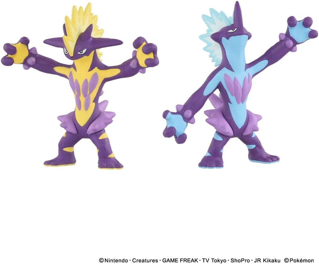 《 TAKARA TOMY 》 Pokemon 寶可夢 MONCOLLE 顫弦蠑螈不同型態組