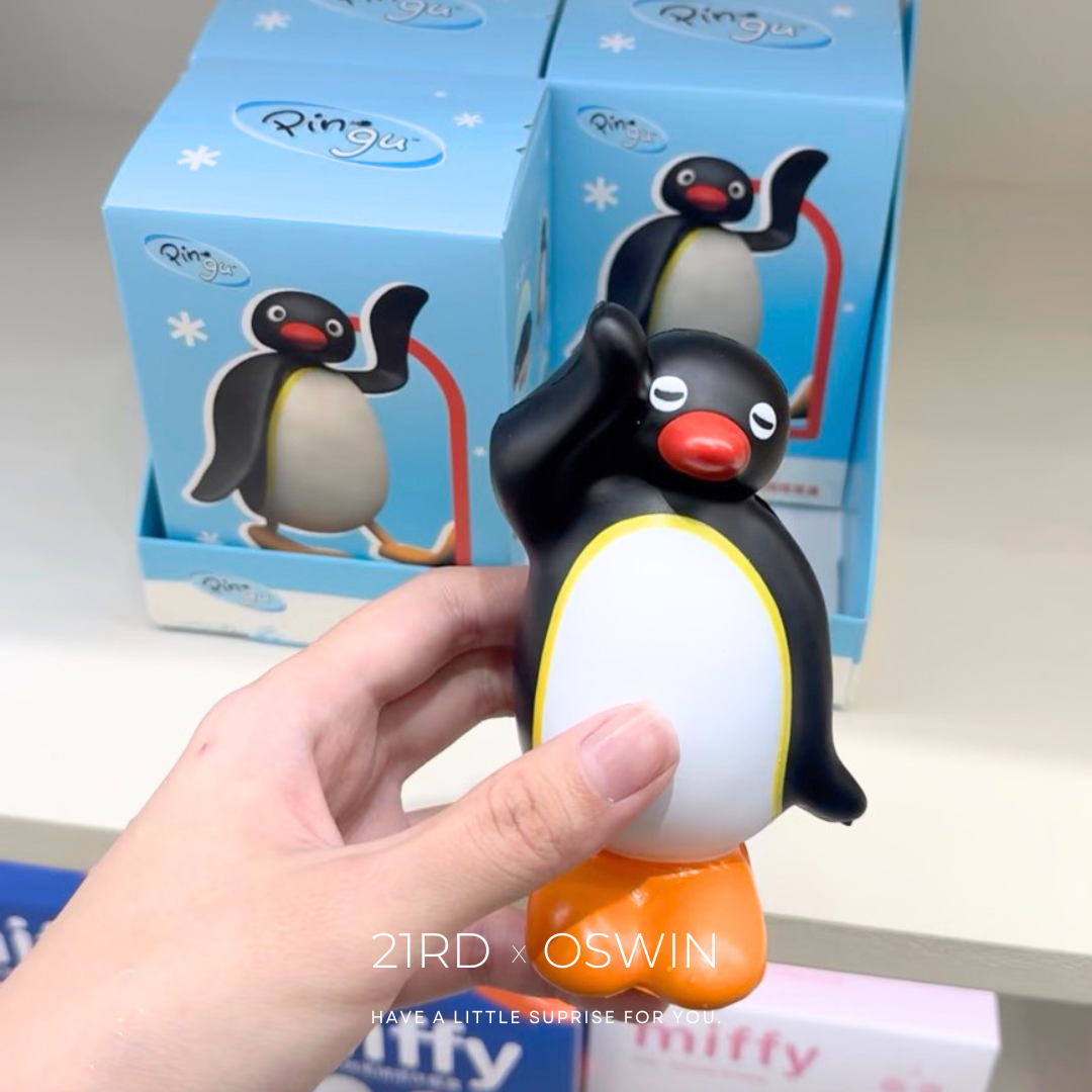 PINGU 企鵝家族 在做什麼系列 捏捏盲盒