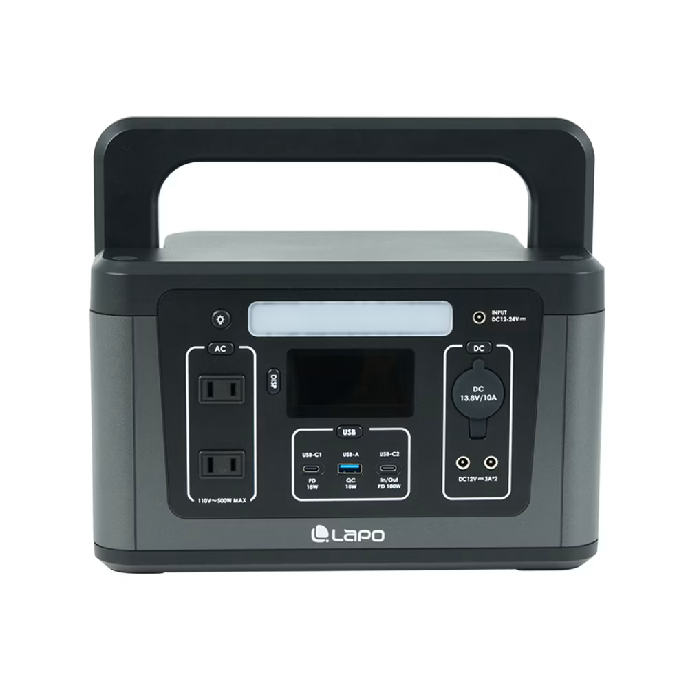 LaPO 500W 攜帶式儲能快充行動電源 LPB-500G