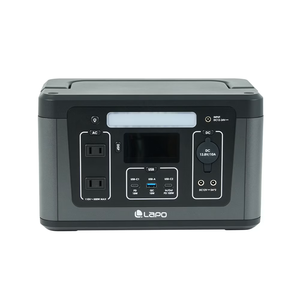 LaPO 500W 攜帶式儲能快充行動電源 LPB-500G
