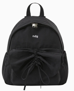 EF86-88 Nerdy Ribbon Shirring Mini Backpack (26SS)