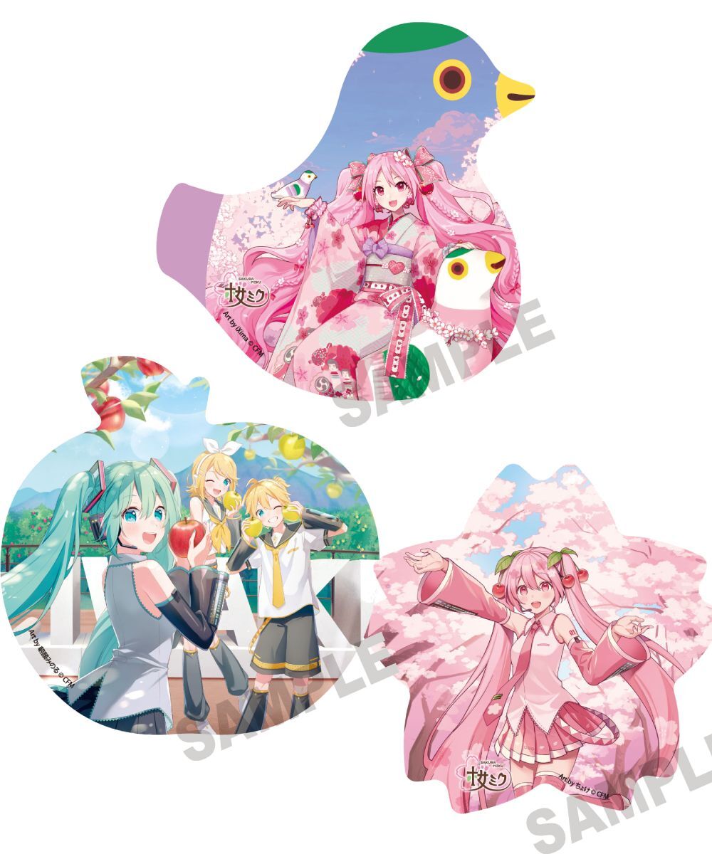 預購-櫻未來×弘前櫻花祭2026 滑鼠墊 系列【日本進口精品】