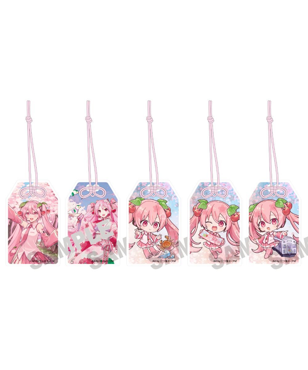 預購-櫻未來×弘前櫻花祭2026 壓克力御守 系列【日本進口精品】