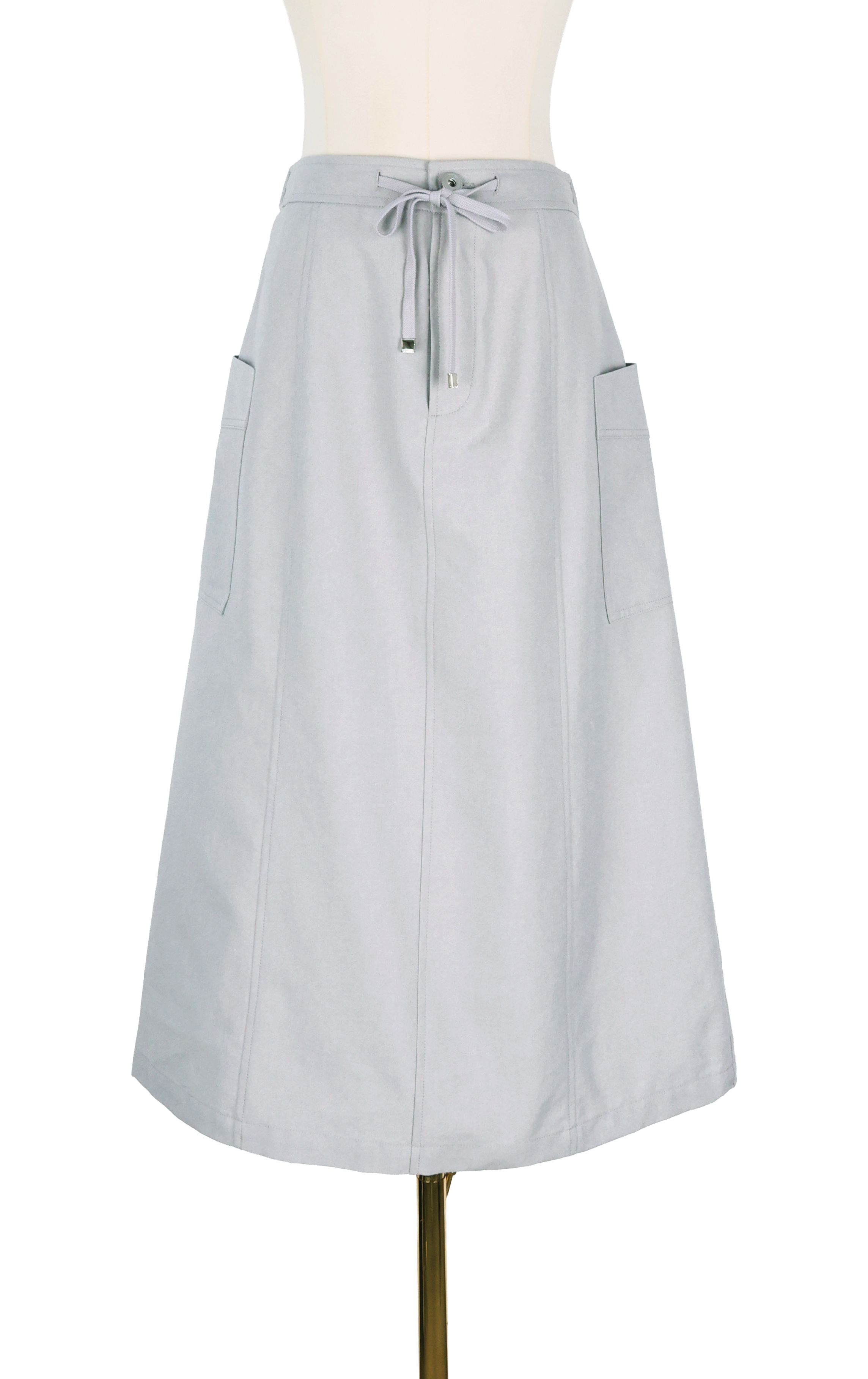 Cargo Maxi Skirt with Drawstring Waist SK0286