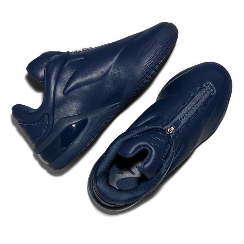 5/20前發貨〈限量商品不退換〉男鞋 CONVERSE SHAI 001 PREMIUM INK 深藍皮革 拉鍊 包覆 實戰 籃球鞋【A23978C】 SGA