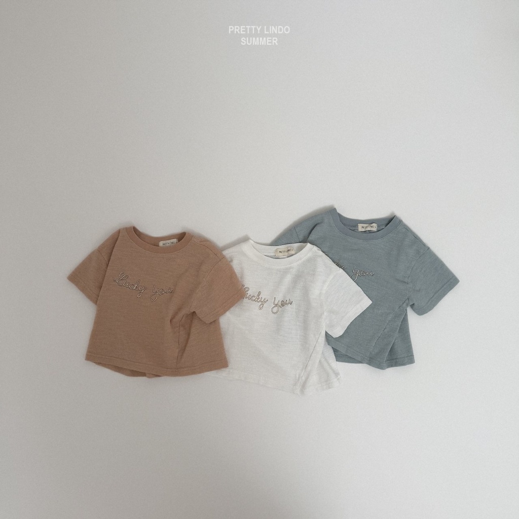 韓國🇰🇷Lindo Lucky YouＴ恤(XS-XL)