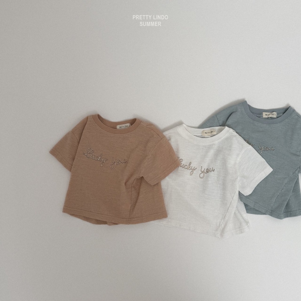 韓國🇰🇷Lindo Lucky YouＴ恤(XS-XL)