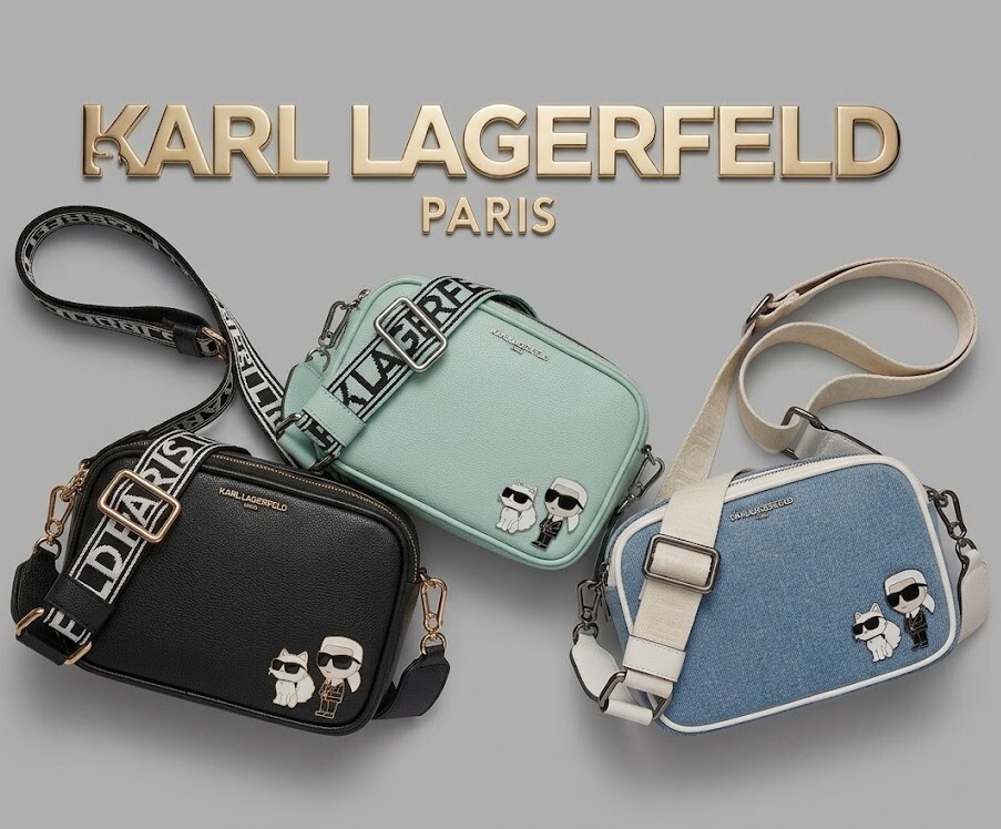 【預購】Karl Lagerfeld Paris  KL050805 MAYBELLE 相機斜咩包