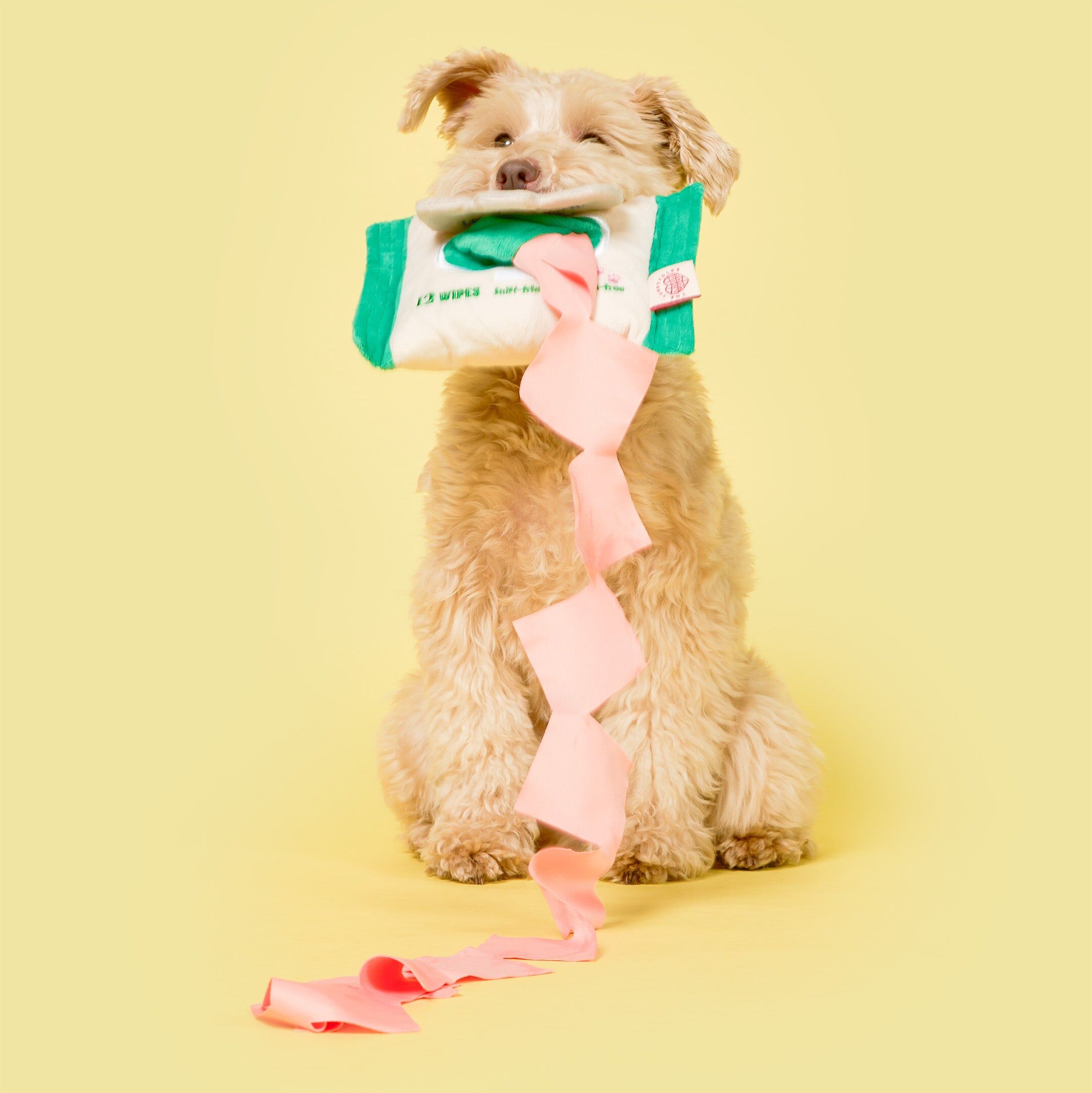 The furryfolks｜潔癖狂的濕紙巾 嗅聞玩具