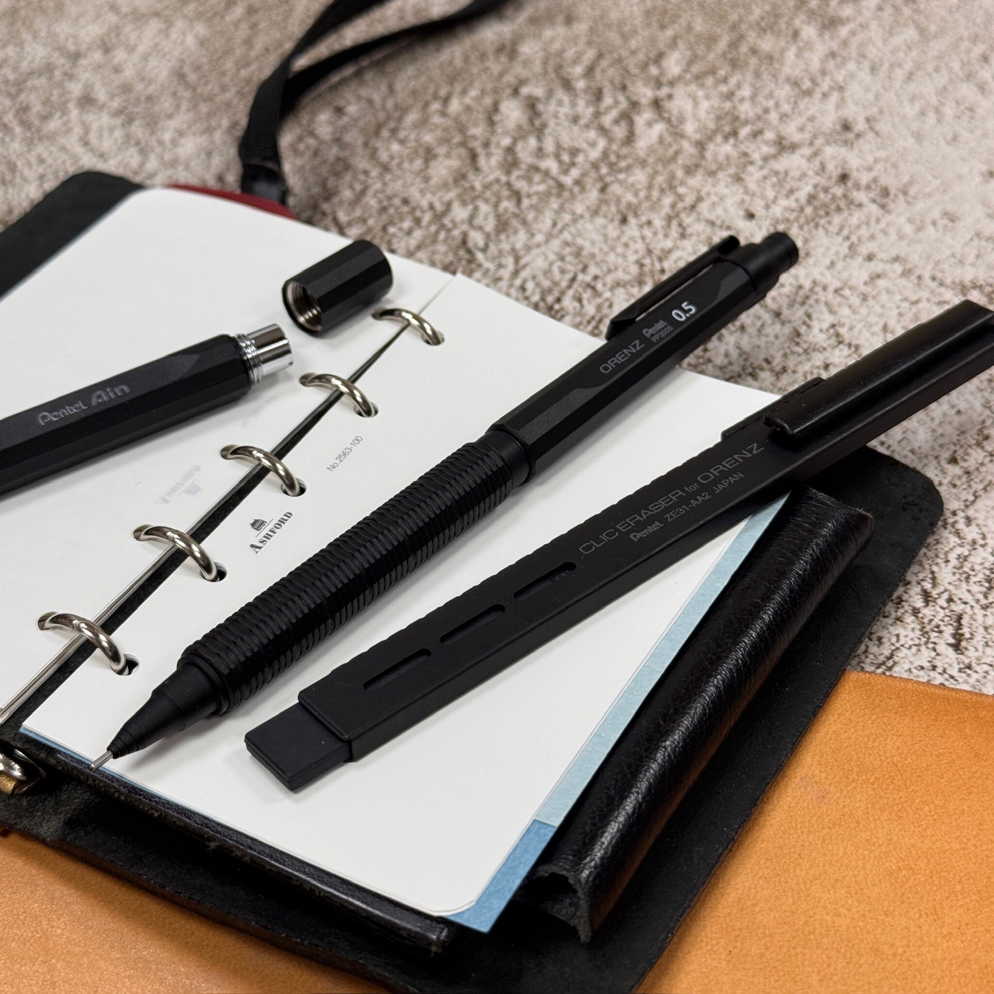 PENTEL 飛龍 ｜ Orenz Nero 自動鉛筆 限定套組 0.5