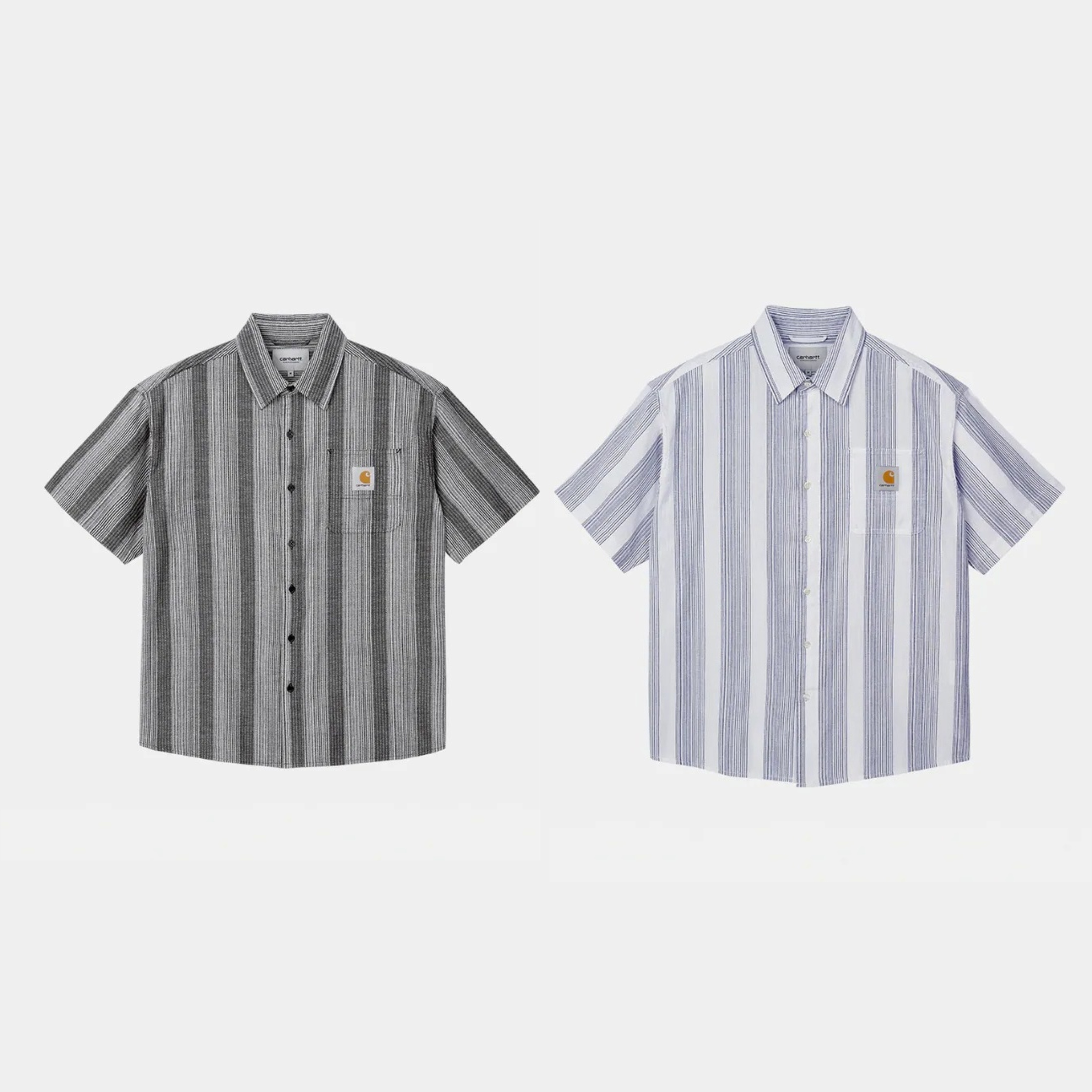 2026SS CARHARTT S/S Ridge Shirt 短T 襯衫 條紋 現貨 A261031