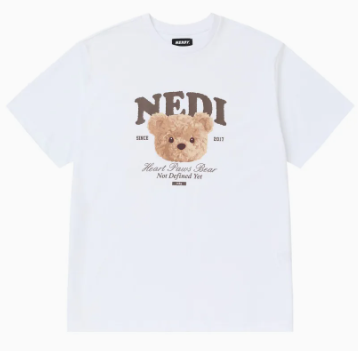 EF93-95 Nerdy Stitched Neddy S/S T-Shirt