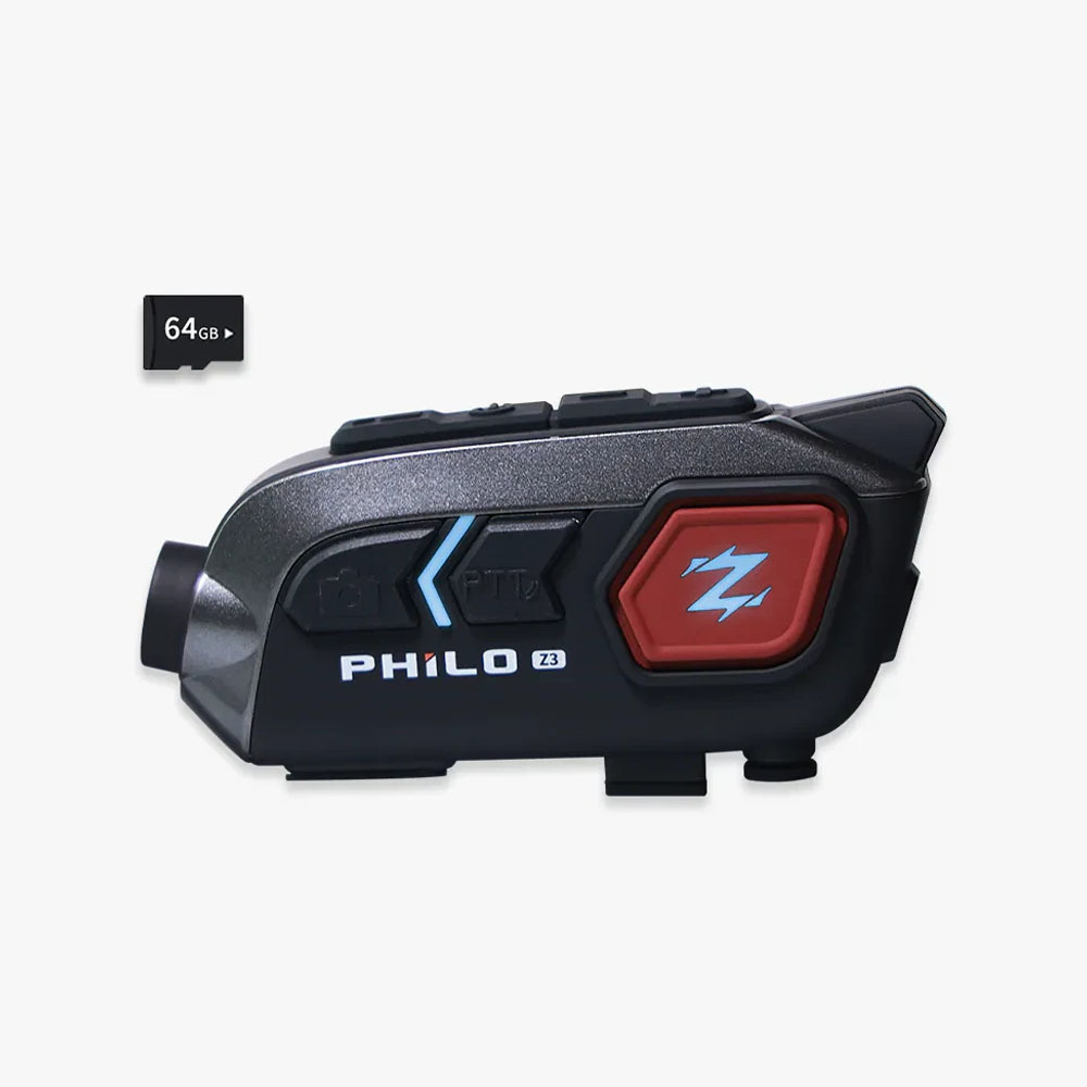 Philo 飛樂｜獵隼Z3 安全帽藍芽對講 行車紀錄器【贈送64G記憶卡】
