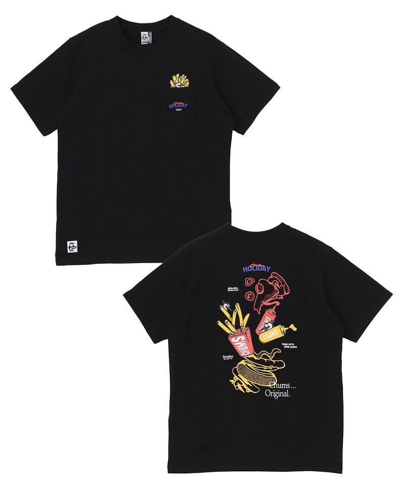 Chums Anti-Bug Fast Food Pocket T-shirt CH01-2715 純綿 T-shirt