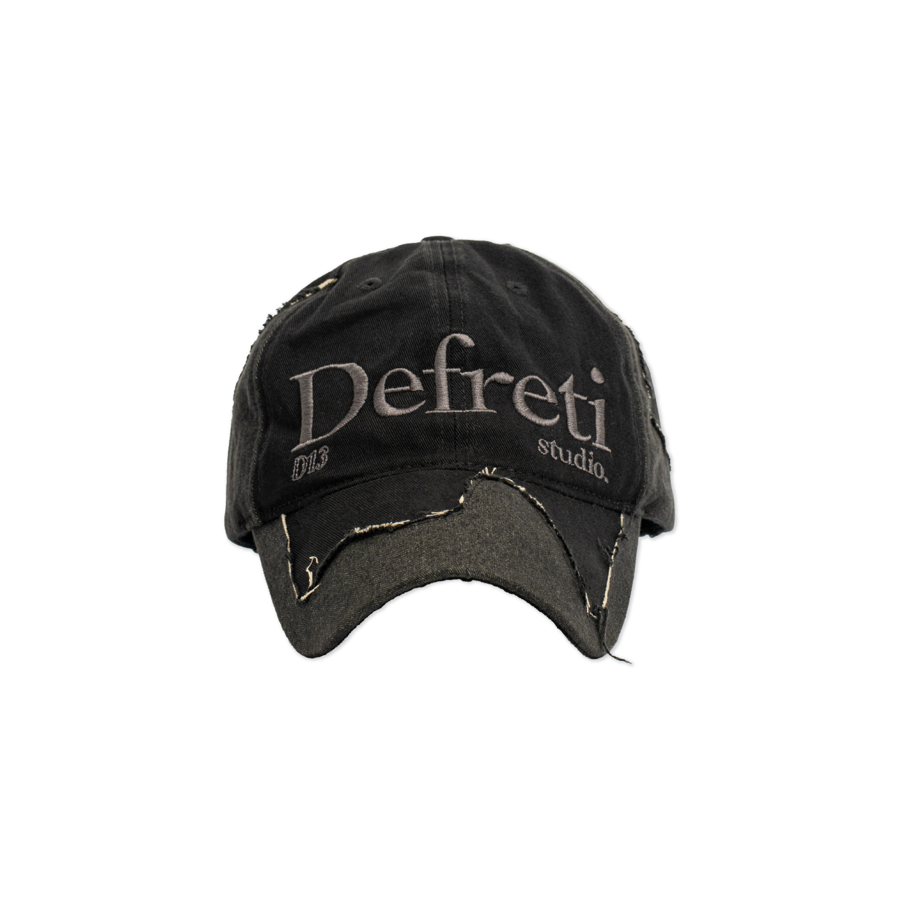 DEFRETI RAW EDGE STUDIO CAP 剪裁 工作 棒球帽