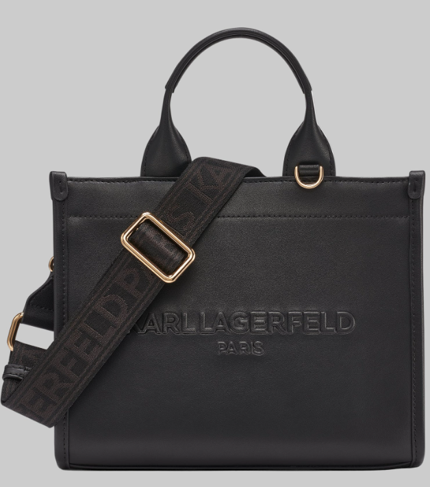 【預購】Karl Lagerfeld Paris KL050818 KRISTINA SMALL 手提包（黑色）