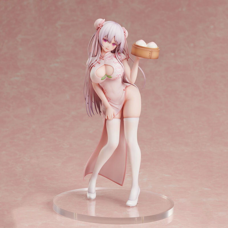 預訂10月  Union Creative 桃饅醬 miko Illustration "Momoman-chan" Complete Figure Pre-order