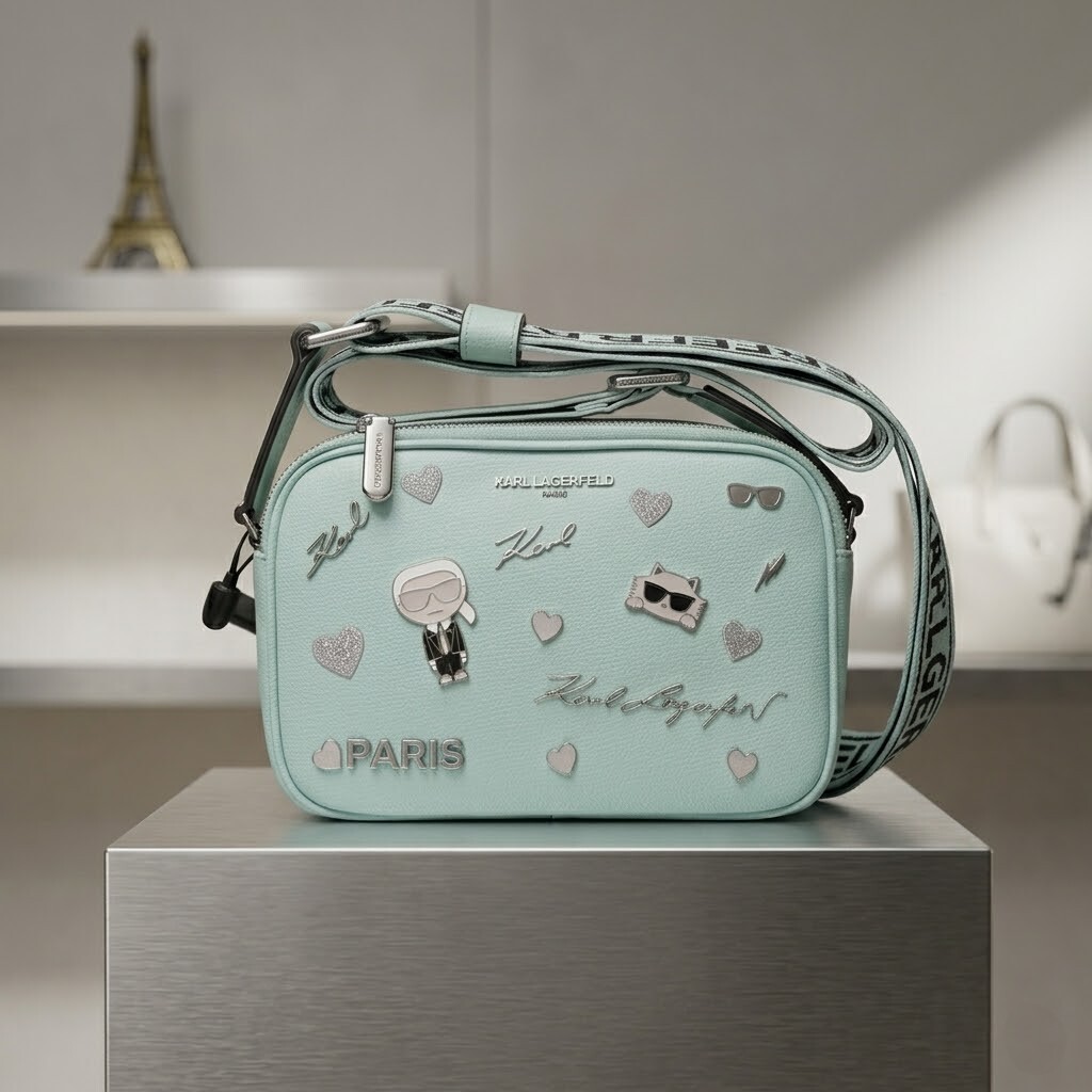【預購】Karl Lagerfeld Paris KL050816 斜咩包（薄荷綠）