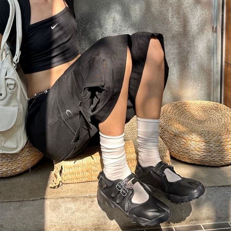 現貨|NIKE WMNS AIR RIFT BR BLACK/BLACK Ib8881-001