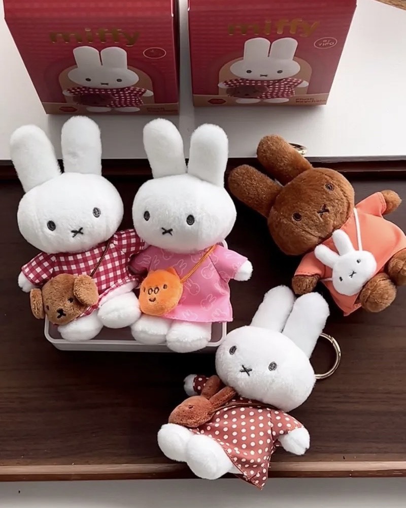 正版授權 VIPO X MIFFY 聯名 出遊系列 毛絨 盲盒