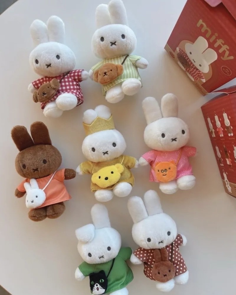 正版授權 VIPO X MIFFY 聯名 出遊系列 毛絨 盲盒
