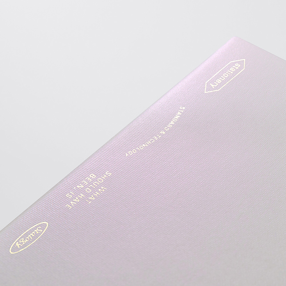 stalogy editor series a5 notebook aurora white